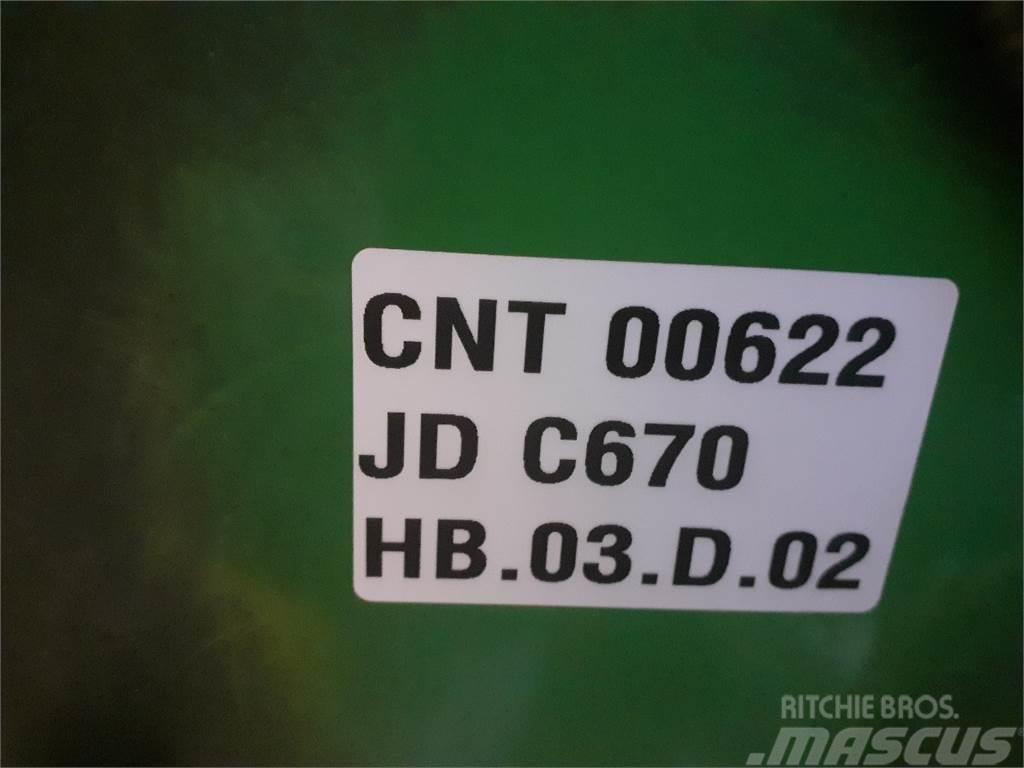 John Deere C670 Accessori per mietitrebbiatrici