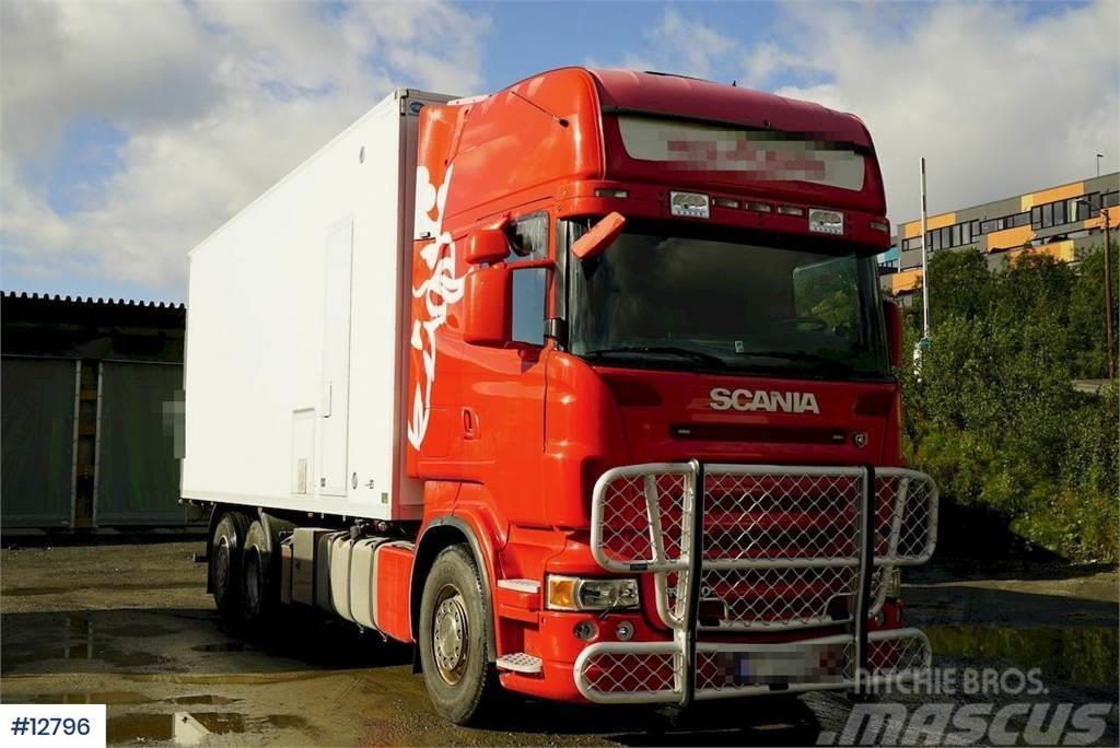Scania R480 6x2 box truck Camion cassonati