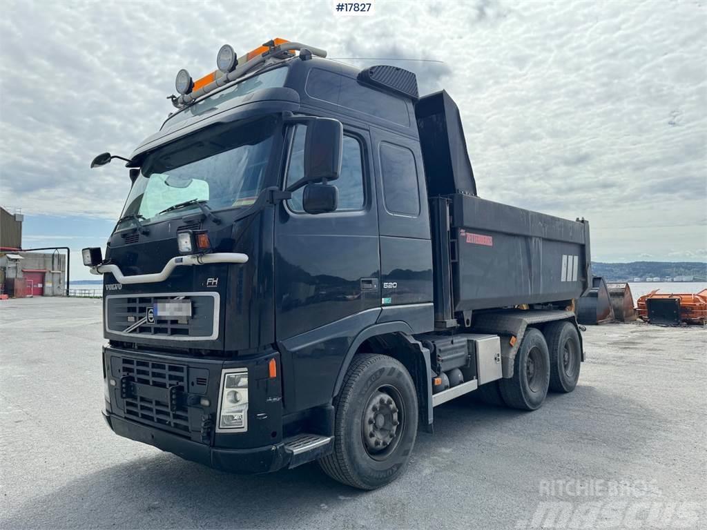 Volvo Fh 520 plow-rigged combi truck. Replaced gearbox a Camion ribaltabili