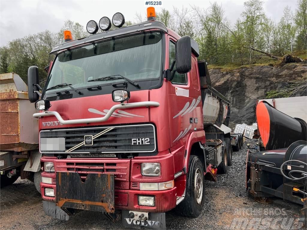Volvo FH12 Tipper 6x2 w/ plowing rig and underlying shea Camion ribaltabili