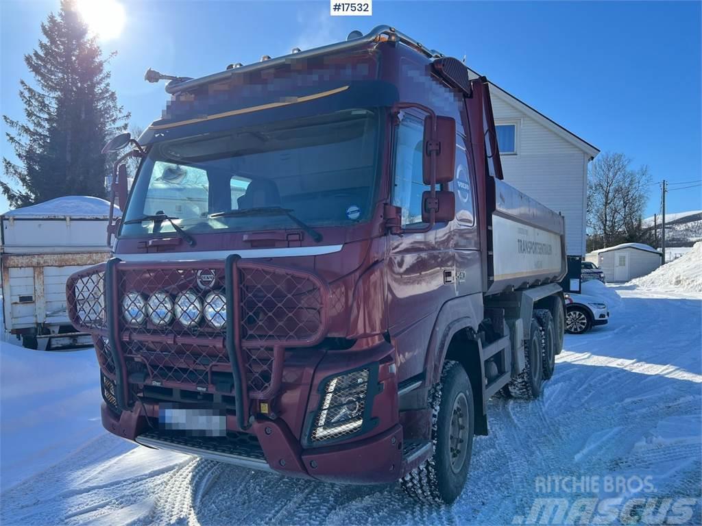 Volvo FMX 540 8x4 tipper EURO 6 w/ Elbo trailer Camion ribaltabili