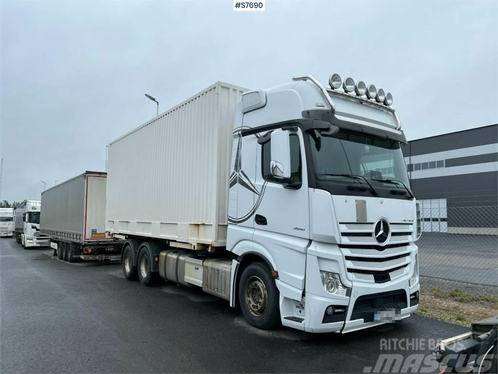 Mercedes-Benz ACTROS Skip loader trucks