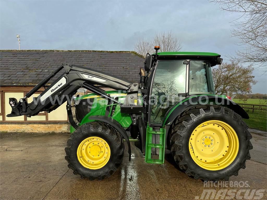 John Deere 6100MC Tractor c/w 2019 Quicke Q4M Loader Trattori