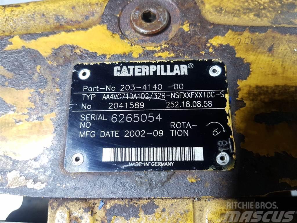 CAT 203-4140 - Drive pump/Fahrpumpe/Rijpomp Componenti idrauliche