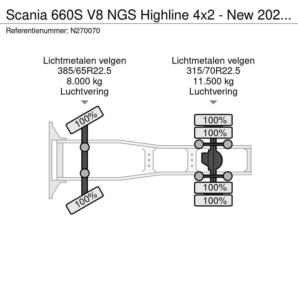 Scania 660S V8 NGS Highline 4x2 - New 2024 - Full spec - Motrici e Trattori Stradali