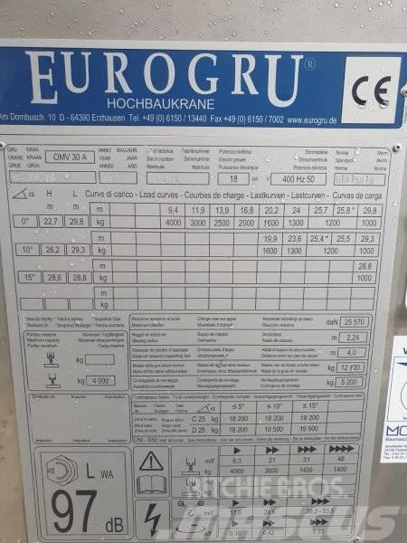 Eurogru E 30.10 Gru a torre