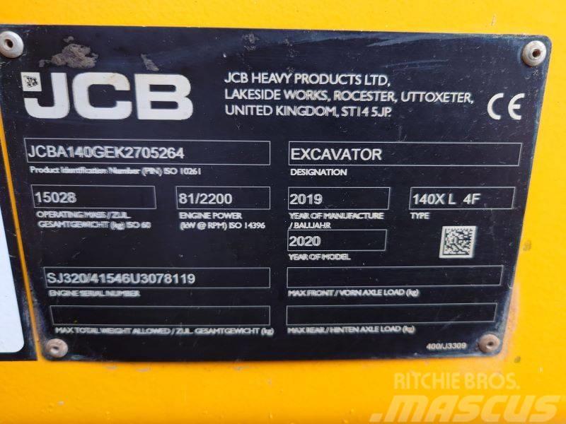 JCB 140X LC Escavatori cingolati