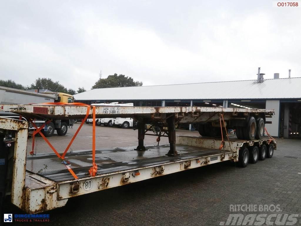  Traylona 2-axle platform trailer 39000KG / Extenda Semirimorchi Ribassati