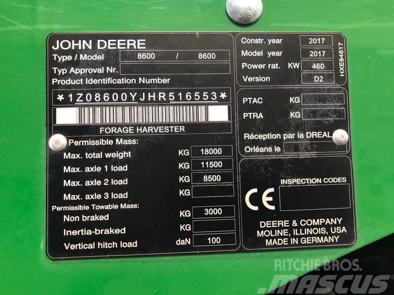 John Deere 8600 inklusive Garantie, inklusive Zinssubventioni Altro