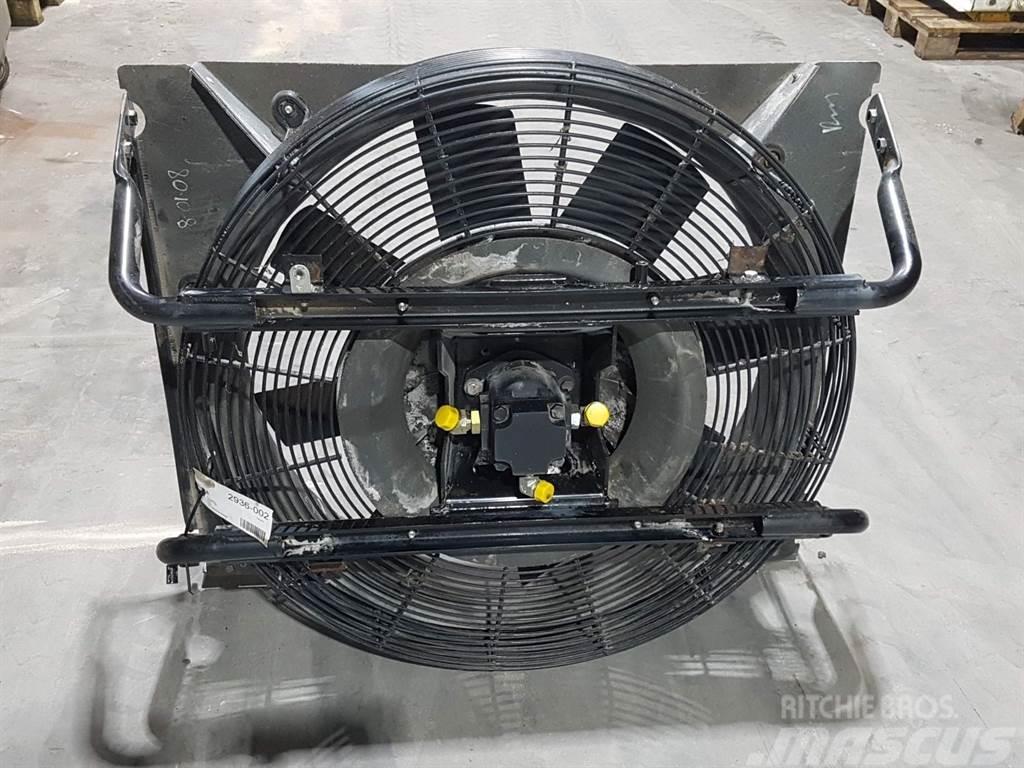 CAT 950H - Cooler fan/Kühlerlüfter/Koelvin Componenti idrauliche
