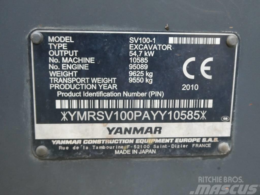 Yanmar SV 100-1 Escavatori medi 7t - 12t