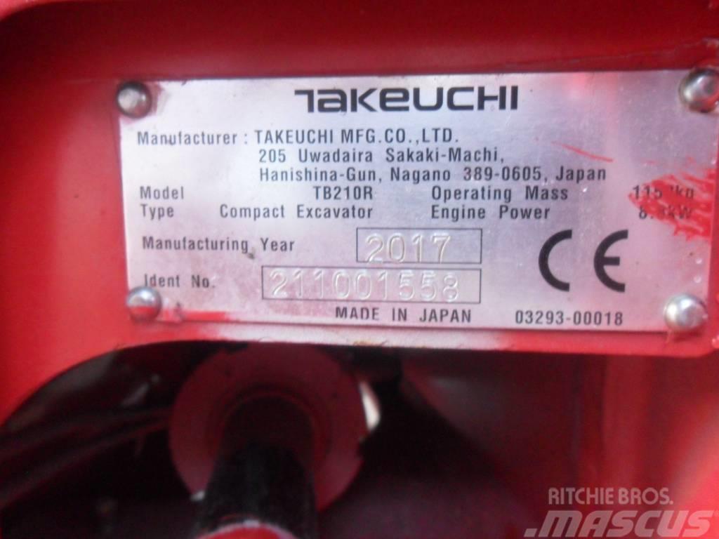Takeuchi TB210R Miniescavatori