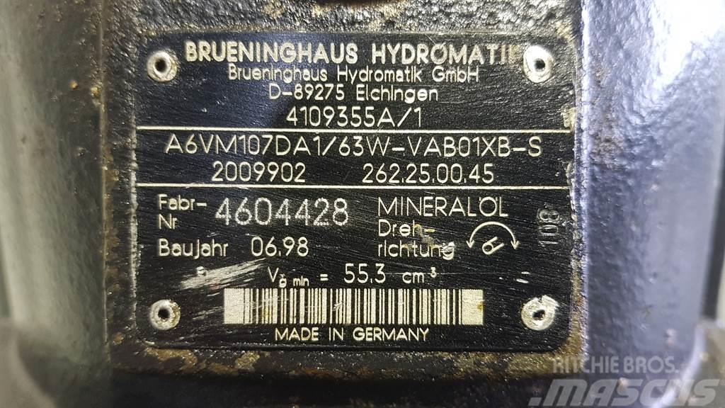 Ahlmann AZ14-Hydromatik A6VM107DA1/63W-Drive motor Componenti idrauliche