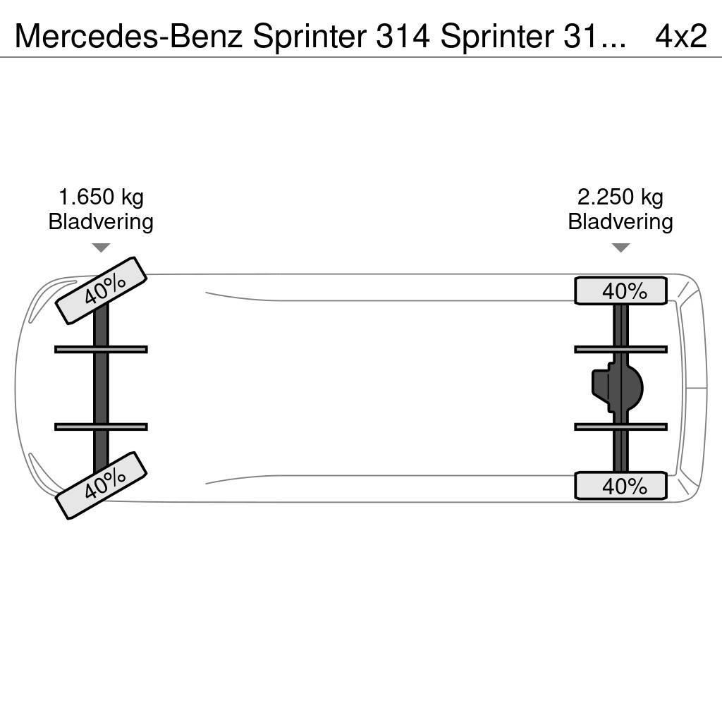 Mercedes-Benz Sprinter 314 Sprinter 314CDI Koffer 4.14m Manual E Furgoni altro