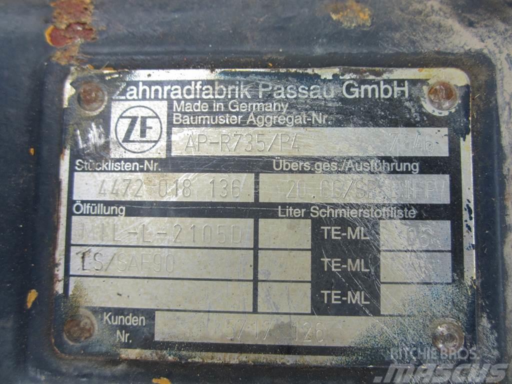 ZF AP-R735/P4 - Liebherr 509 - Axle Assi