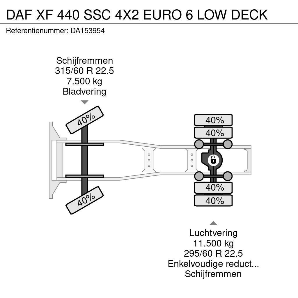 DAF XF 440 SSC 4X2 EURO 6 LOW DECK Motrici e Trattori Stradali