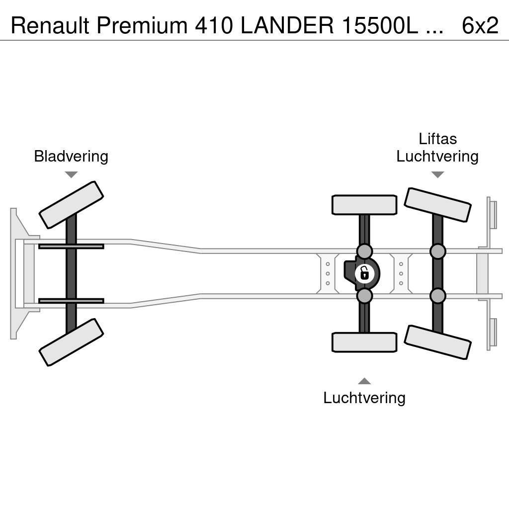 Renault Premium 410 LANDER 15500L INSULATED INOX TANK - 1 Cisterna