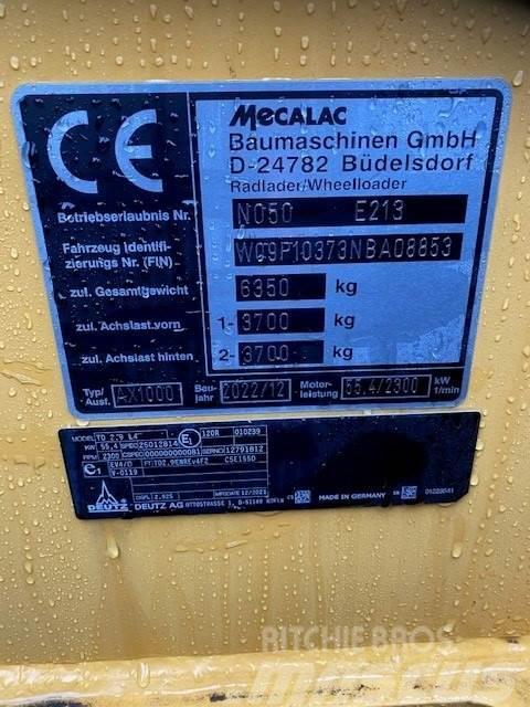 Mecalac AX1000 Pale gommate