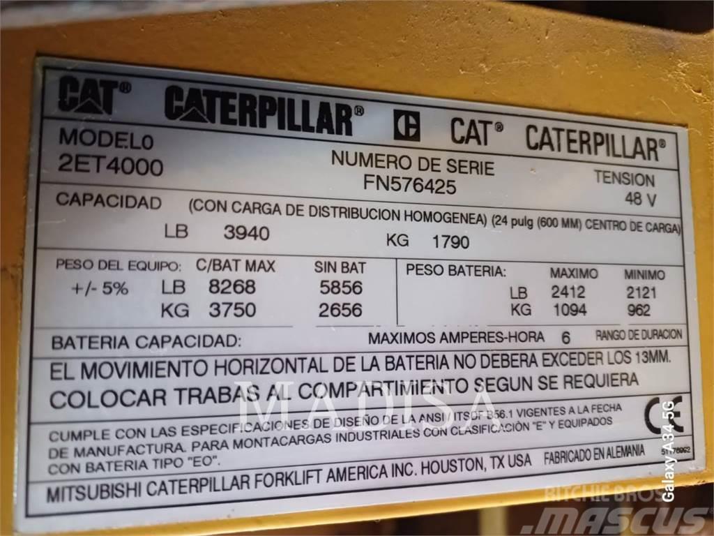 CAT LIFT TRUCKS 2ET4000 Carrelli elevatori-Altro