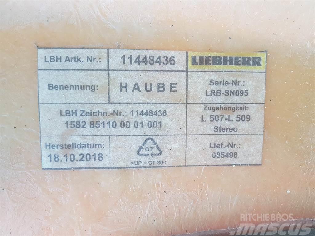 Liebherr L507-L509 Stereo-11448436-Engine hood/Motorhaube Telaio e sospensioni