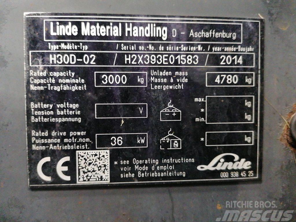Linde H30D-02 Carrelli elevatori diesel