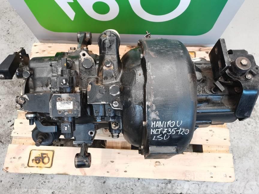 Manitou MLT 741 {15930  COM-T4-2024} gearbox Trasmissione