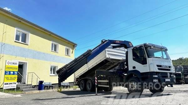 Iveco Trakker 450 +PM 26025 Tipper trucks