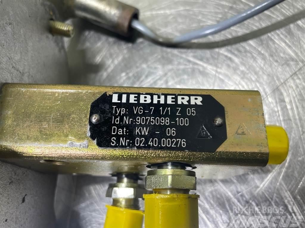 Liebherr A924B-9075098/9198863-Servo valve/Servoventil Componenti idrauliche