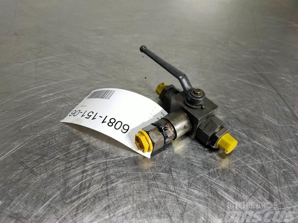 CAT 928G-Hydac KHB3K-G1/2-Ball valve/Kugelhahn Componenti idrauliche