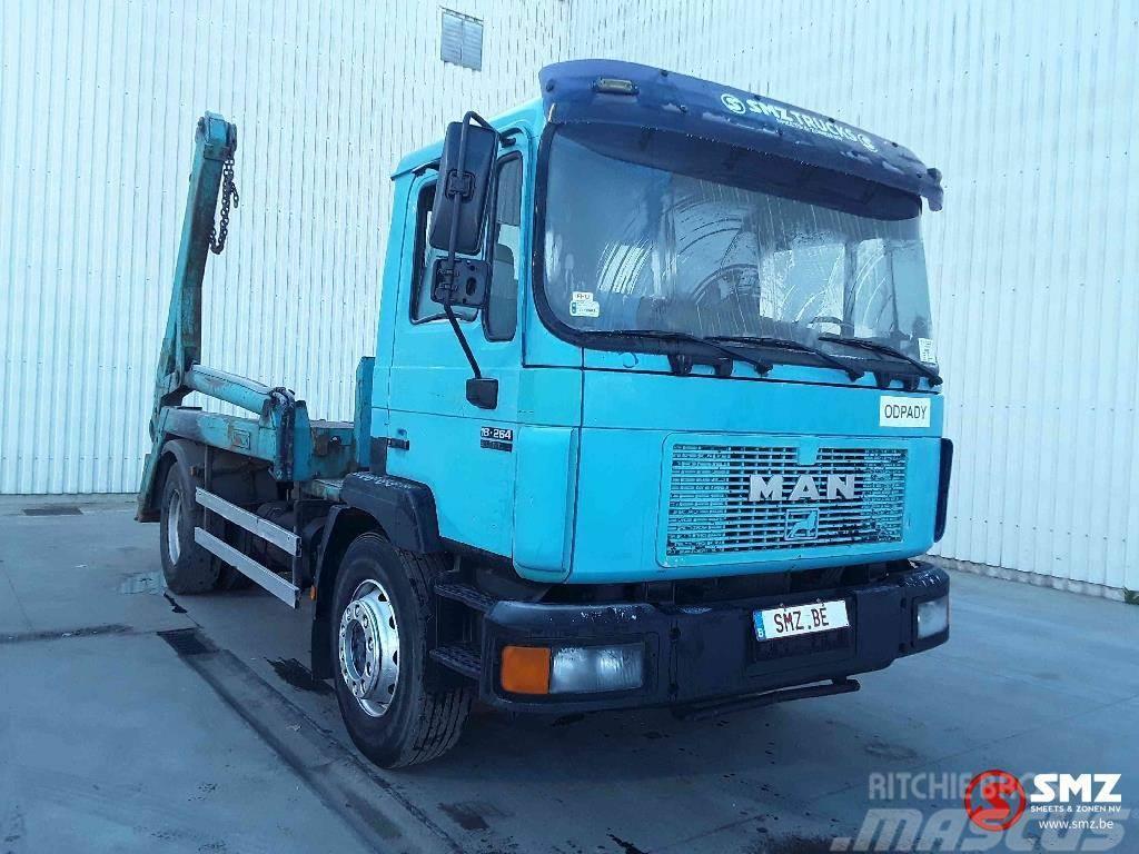 MAN 18.264 Camion portacontainer