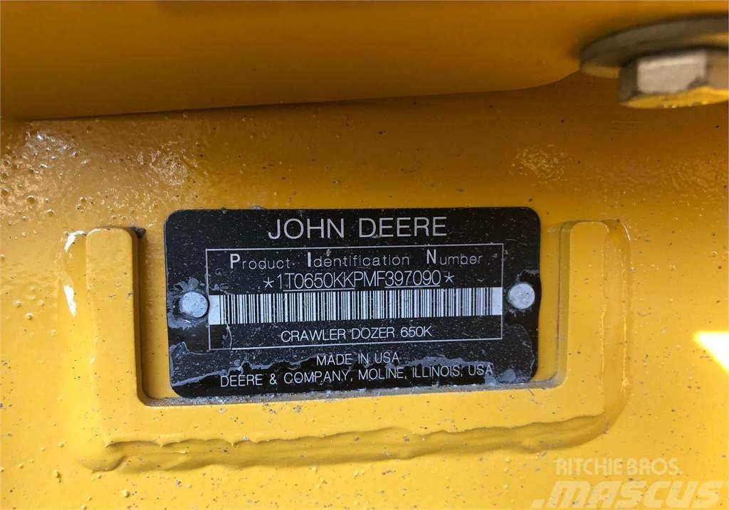 John Deere 650K LGP Dozer cingolati