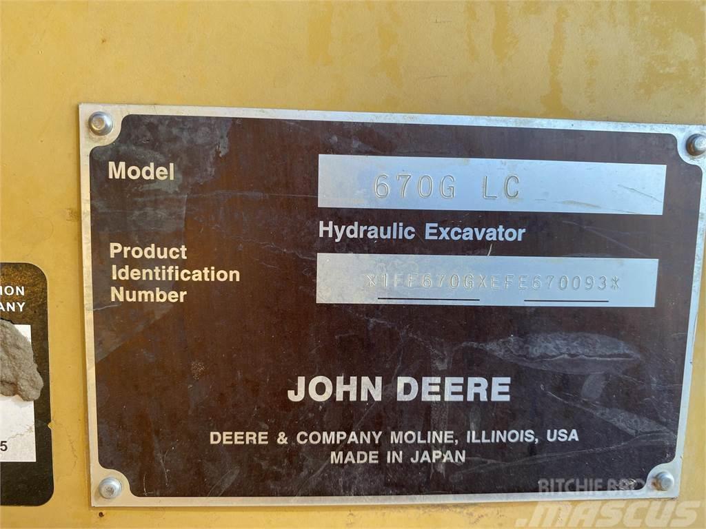 John Deere 670G LC Escavatori cingolati