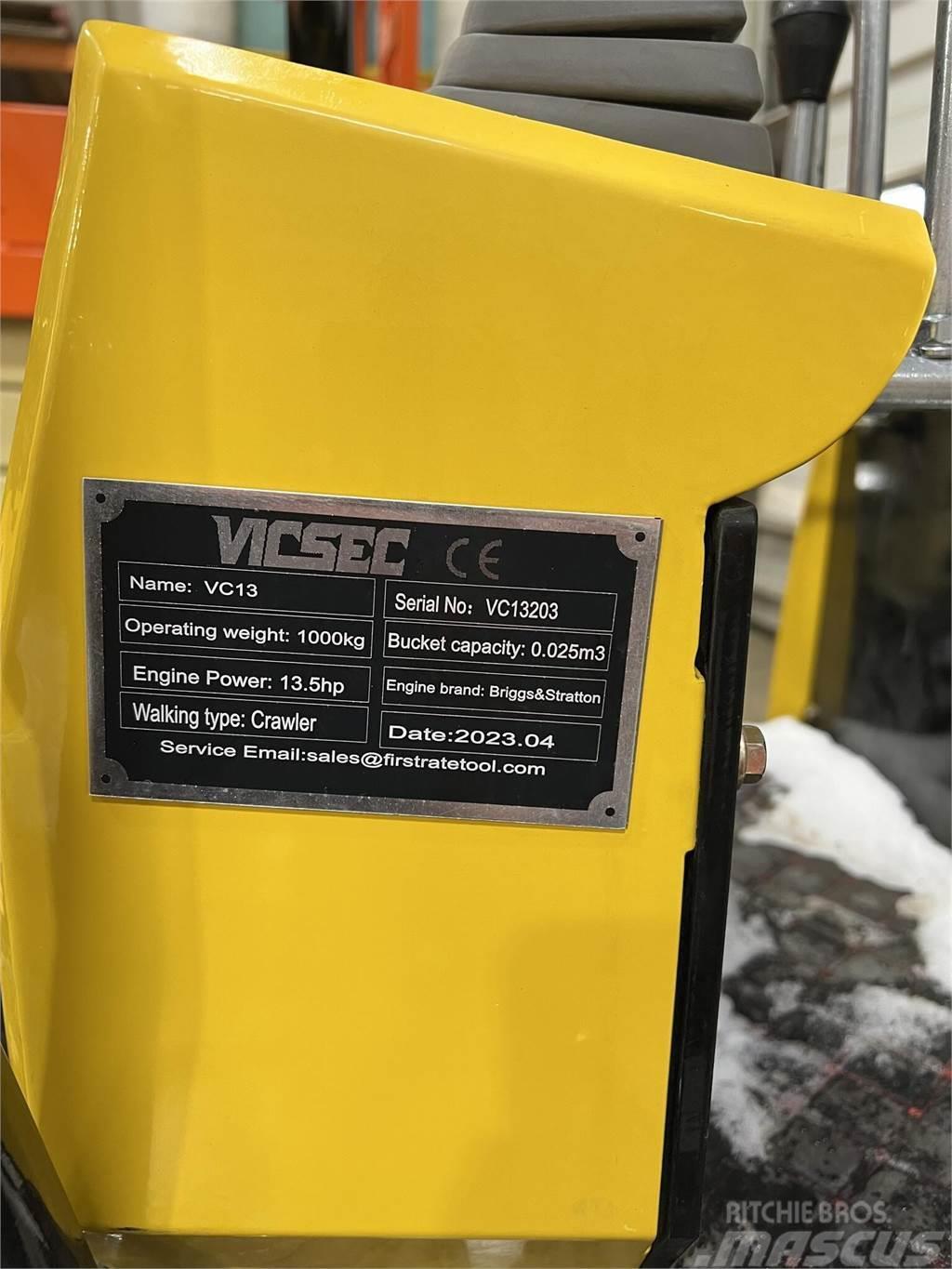  VICSEC VC13 Miniescavatori