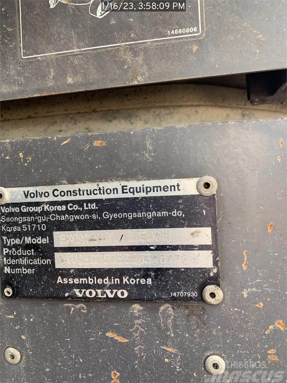 Volvo EC350EL Escavatori cingolati