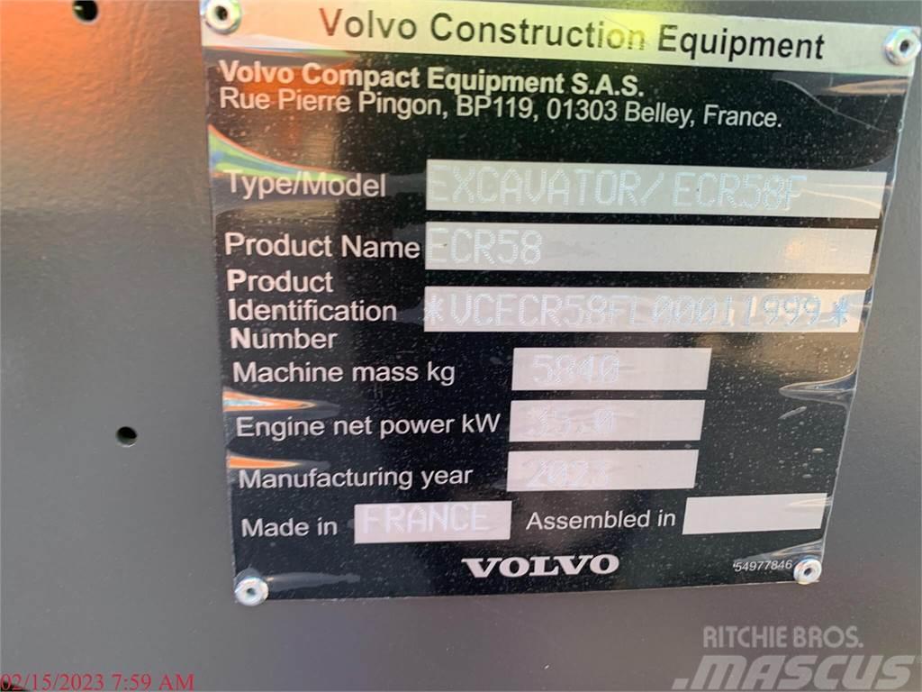 Volvo ECR58F Escavatori cingolati
