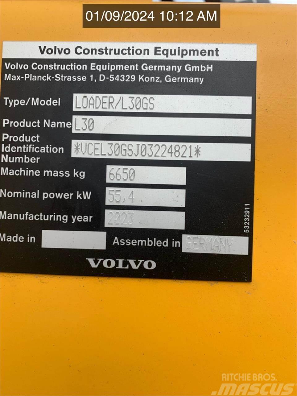 Volvo L30GS Pale gommate