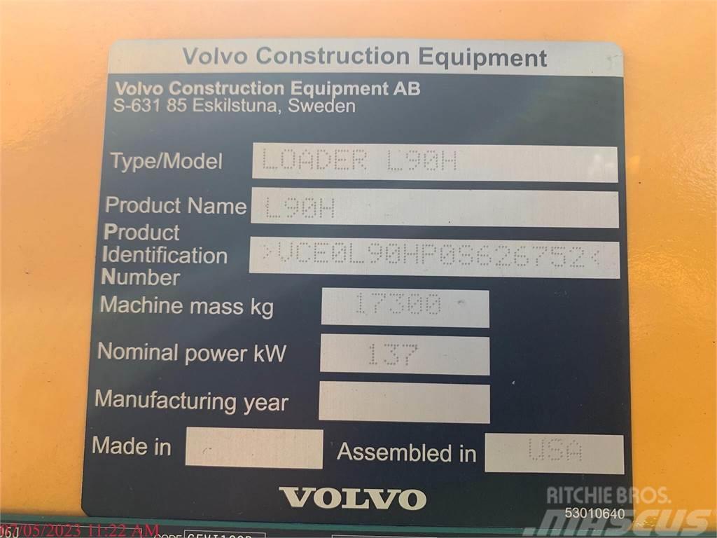 Volvo L90H Pale gommate