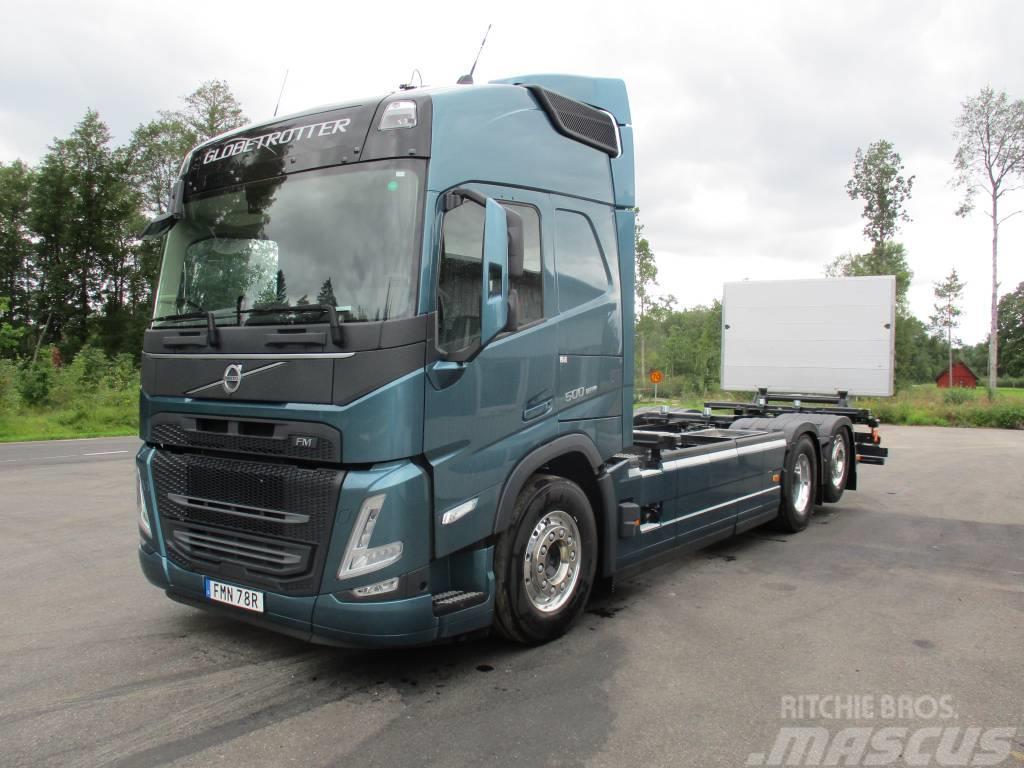 Volvo 2023 års Växelflak OBS Miltal 28 mil Fm500 6x2*4 Camion portacontainer