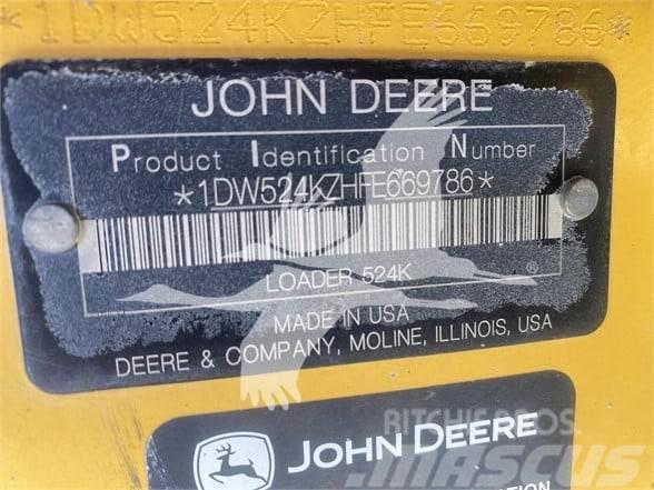 John Deere 524K Pale gommate