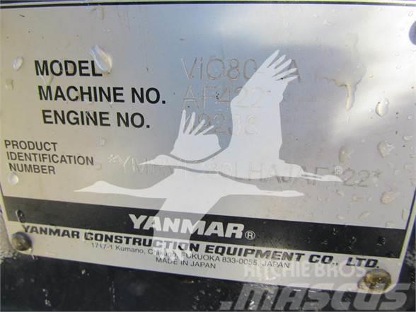 Yanmar VIO80-1A Escavatori cingolati