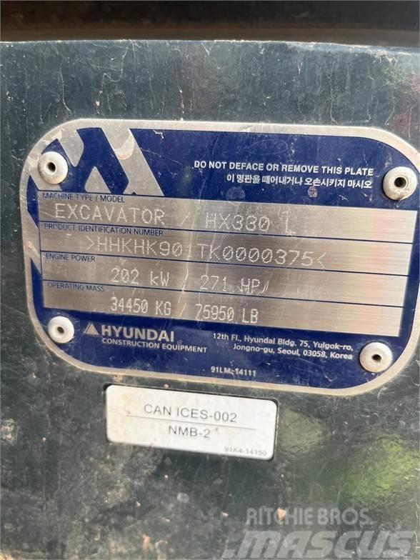 Hyundai HX330L Escavatori cingolati