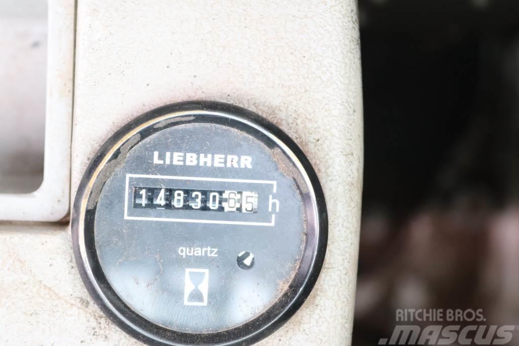 Liebherr A 924 C Umschlagbagger mit Greifer Escavatori gommati