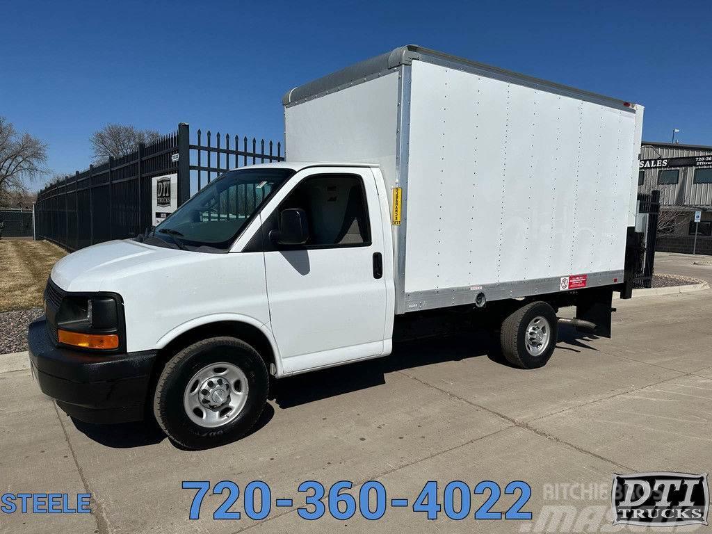 Chevrolet 3500 12' Box Truck With Lift Gate Camion cassonati