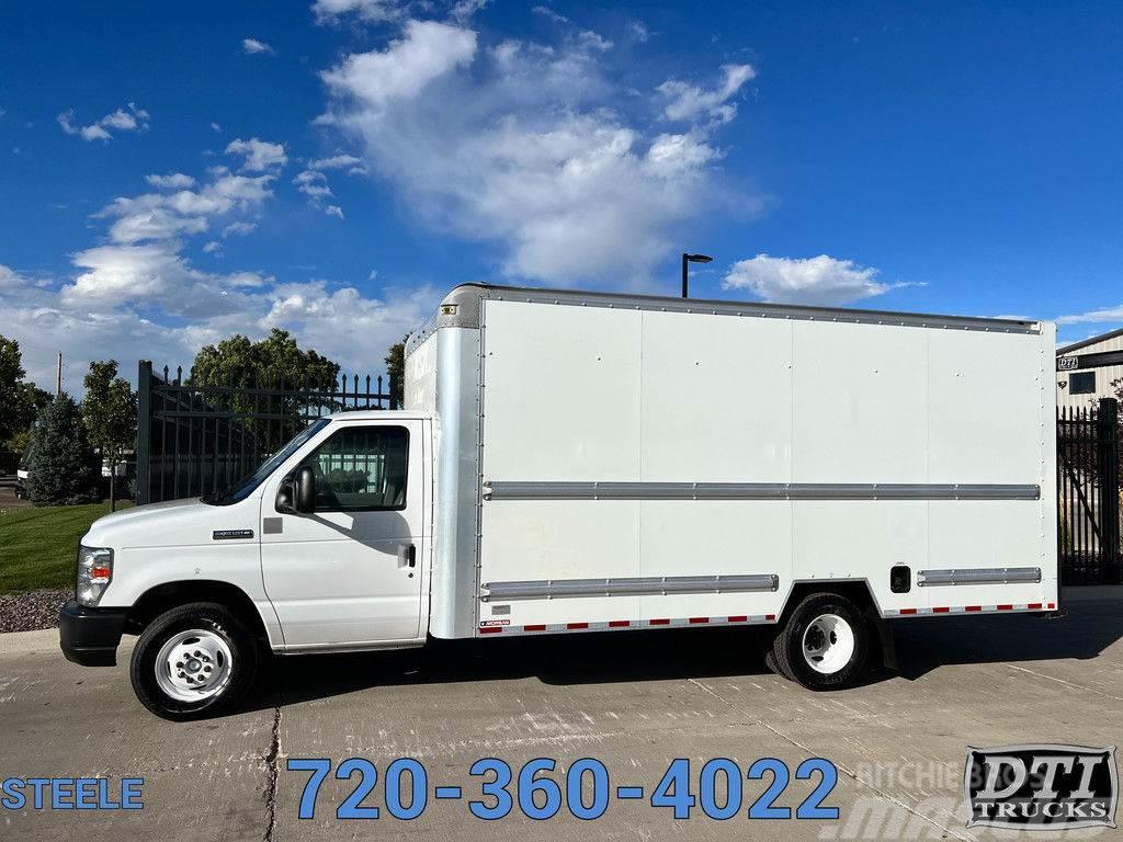 Ford E-350 16' Box Truck, Pull Out Ramp Camion cassonati