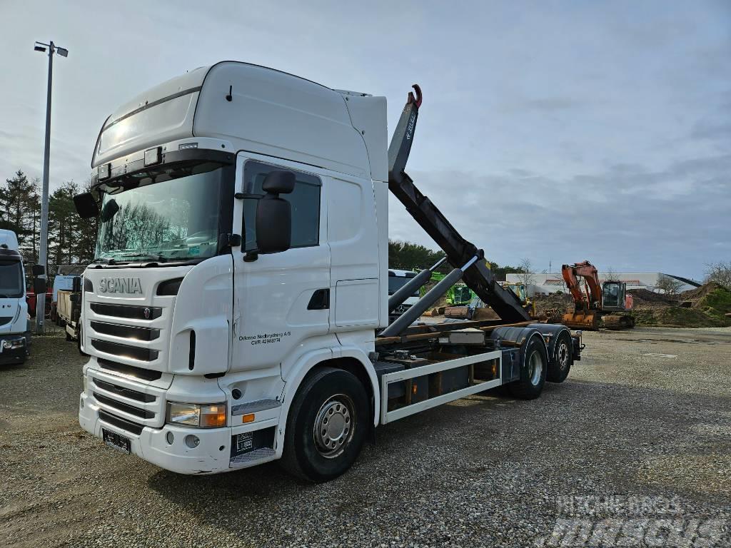 Scania R440 6x2/4 - Abrollkipper - with hook and retarder Hook lift trucks