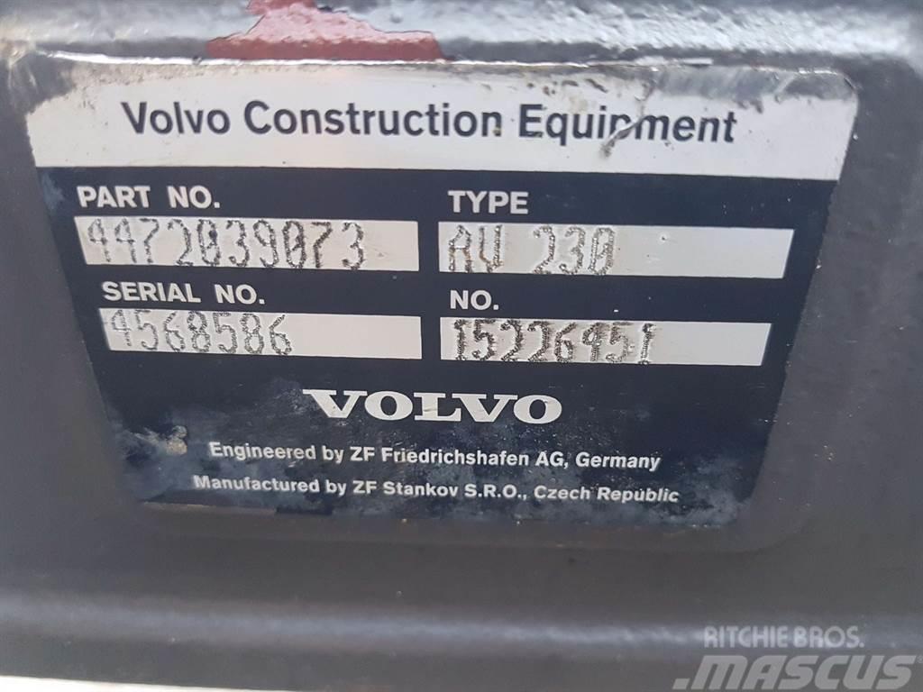 Volvo L30G-VOE15226451-ZF AV-230-Axle/Achse/As Assi