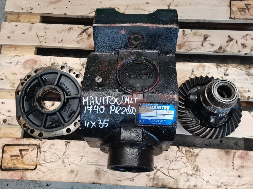 Manitou MT 1740 {Spicer 11X35} differential Assi