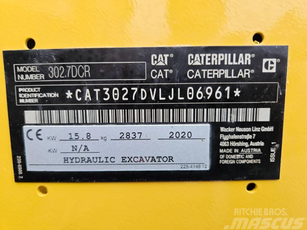 CAT 302.7 Miniescavatori
