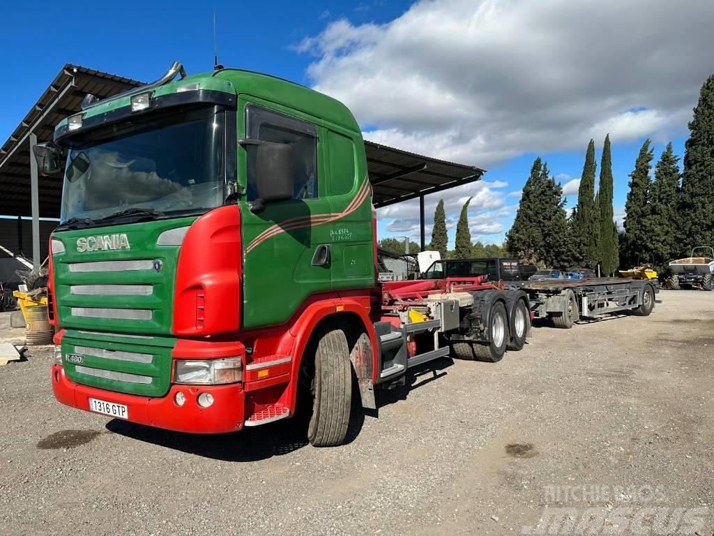 Scania 480 Camion portacontainer