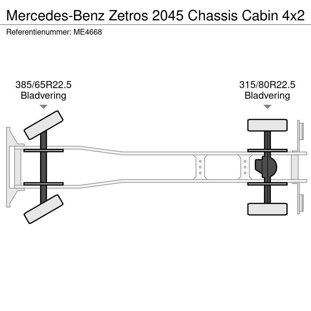 Mercedes-Benz Zetros 2045 Chassis Cabin Autocabinati